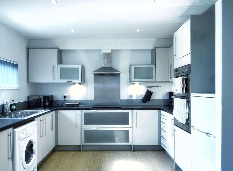 New Luxurious And Business Apt Daire Swansea Dış mekan fotoğraf